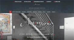 Desktop Screenshot of ferronnerie-artmonia.com